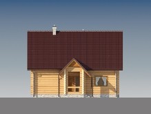 Проект дома из бруса - идеальный для дачи