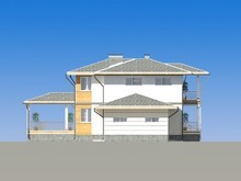 Красивый проект удобного современного дома 300 m²