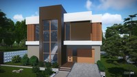 Проект красивого современного дома