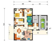 Уютный домик в стиле кантри