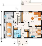 Загородная усадьба 9 на 13