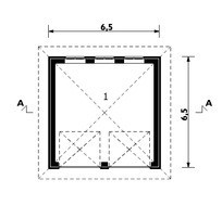 Проект гаража на 2 авто