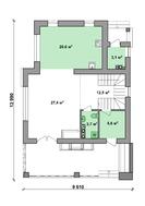 Ультрасовременный проект дома с плоской крышей