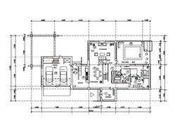 Интересный проект современной виллы со встроенным бассейном
