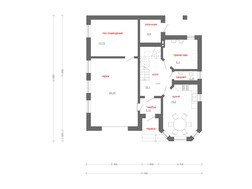Проект необычного коттеджа с оригинальной архитектурой