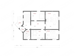 Оригинальный коттедж в стиле шале