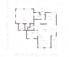 Проект кирпичного особняка в колониальном стиле