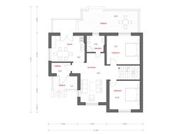 Уютный коттедж в английском стиле с кирпичным фасадом