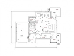 Просторный коттедж из бруса с гаражом