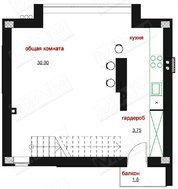 Проект небольшого современного двухэтажного коттеджа с цокольным этажом