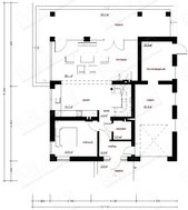 Практичный проект с двухскатной крыши