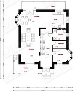 Презентабельный коттедж для участка с уклоном