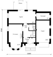 Загородный коттедж в классическом стиле