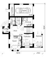 Комфортный загородный двухэтажный дом