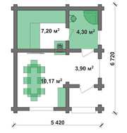 Проект уютной бани