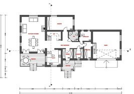 Красивый проект двухэтажного роскошного особняка до 300 m²