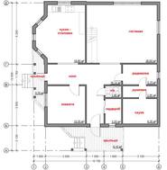 Красивый проект небольшого загородного дома площадью 150 м