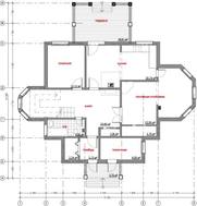 Красивый проект загородной виллы, площадью 220 m²