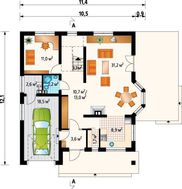 Современный особняк с гаражом и пятью спальнями